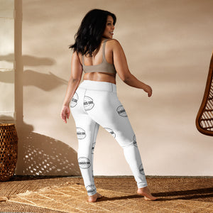 Image of Glorious Dre Yoga Leggings All Over Print (White Back)