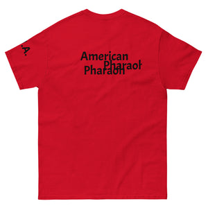 Image of American Pharoah Unisex Classic Tee Red Back