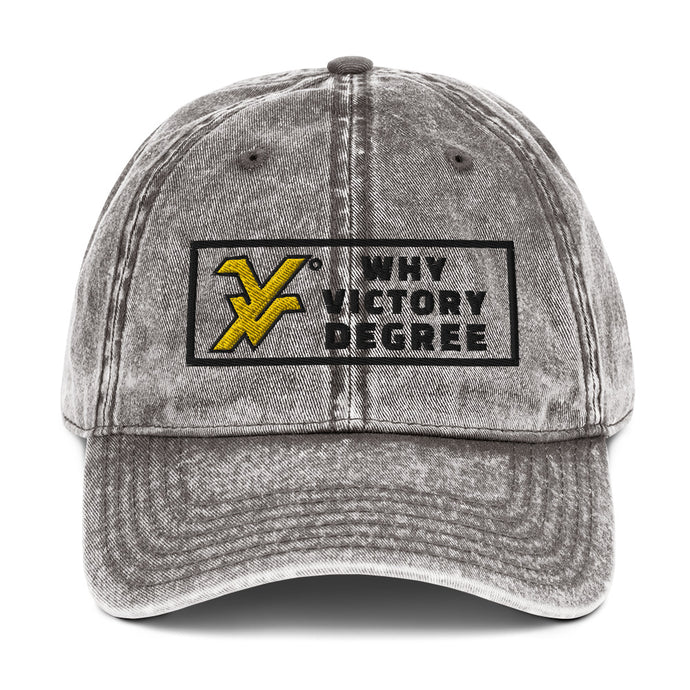 Why victory degreeVintage Cotton Twill Cap